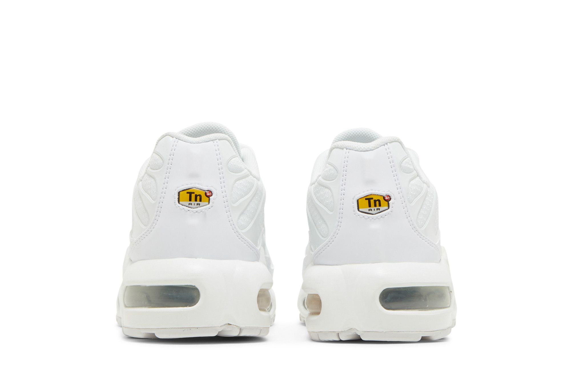 nike air max plus gs white