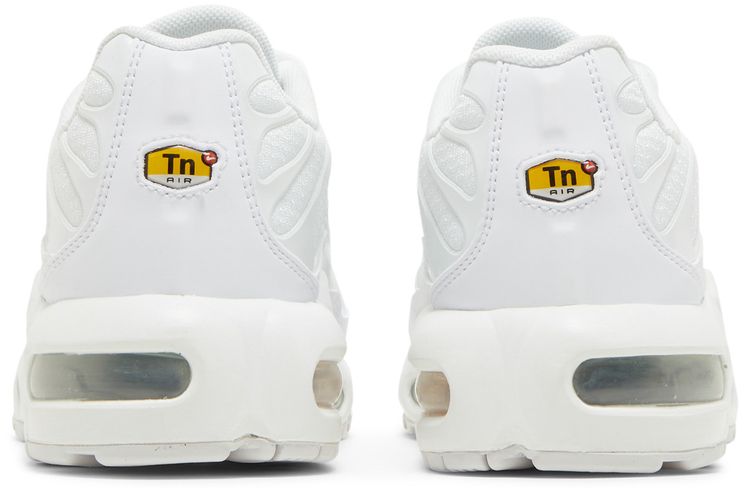 Nike Air Max Plus GS White Metallic Silver