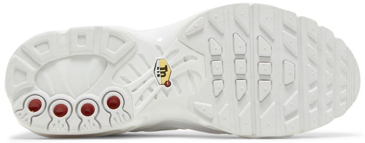 Nike Air Max Plus GS White Metallic Silver