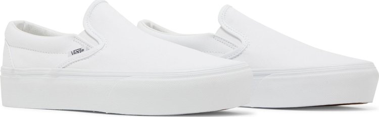 Classic Slip On Platform White