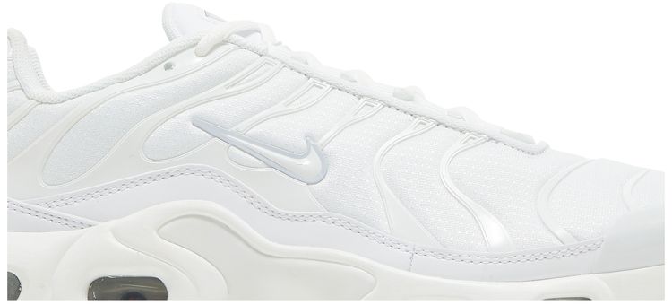 Nike Air Max Plus GS White Metallic Silver