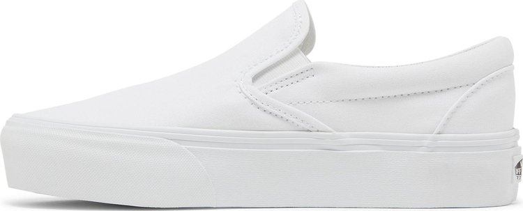 Classic Slip On Platform White