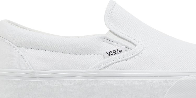 Classic Slip On Platform White