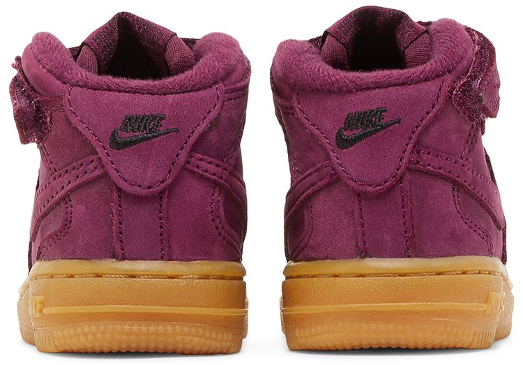 Nike Force 1 Mid WB TD Bordeaux