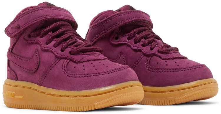 Nike Force 1 Mid WB TD Bordeaux