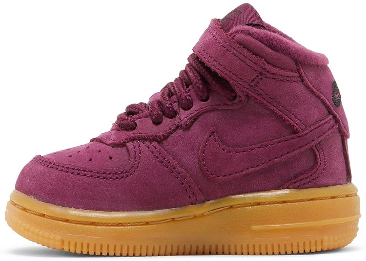 Nike Force 1 Mid WB TD Bordeaux