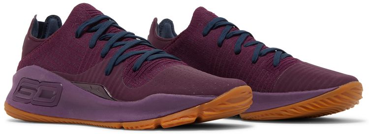 Under Armour Curry 4 Low Merlot