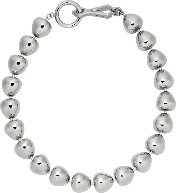 Buy Gucci Boule Chain Necklace 'Palladium Metal' - 700307 IAAA8 8122 | GOAT