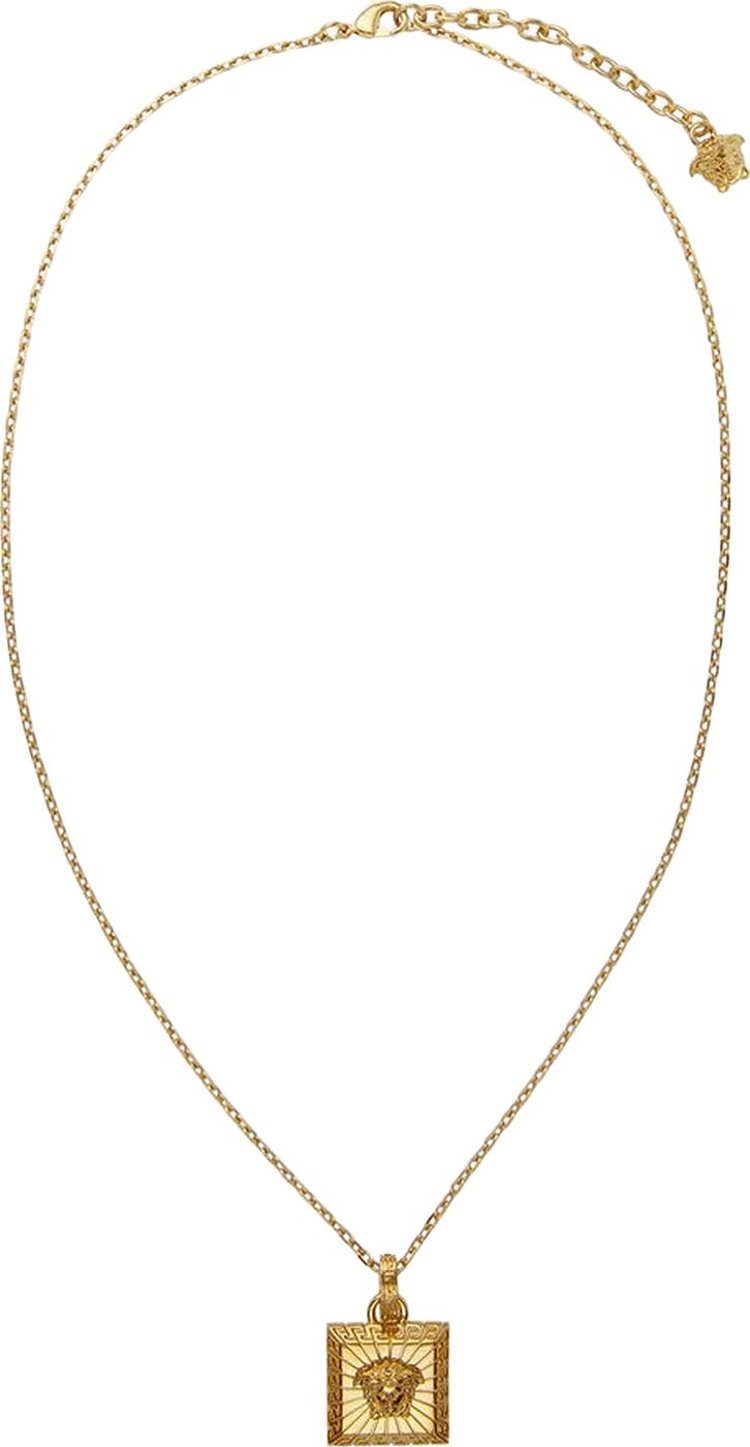 Versace Medusa Square Necklace 'Gold'