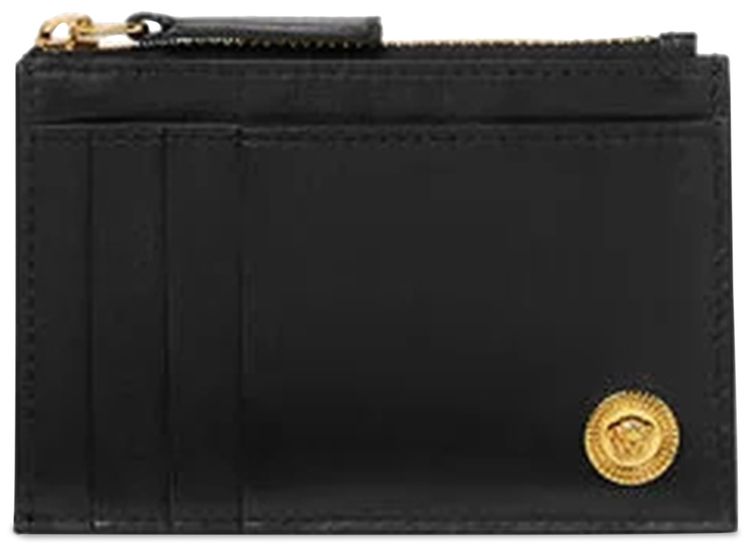 Versace Medusa Card Holder Black
