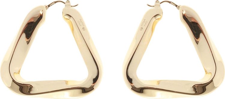 Bottega Veneta Essentials Earrings 'Yellow Gold'