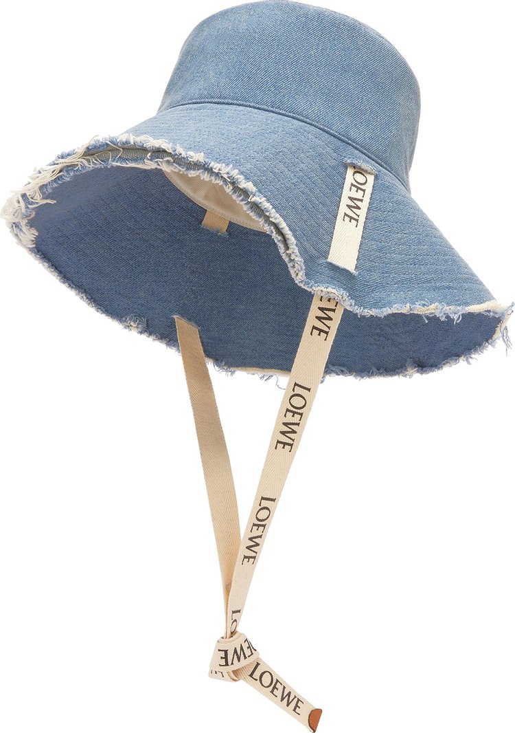 Loewe Fisherman Frayed Hat 'Blue'
