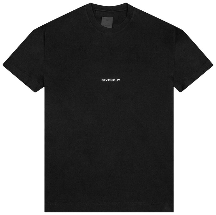 Givenchy Slim Fit Print T Shirt Black