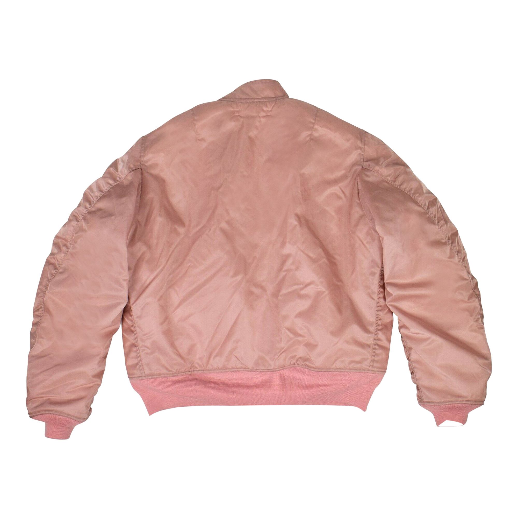 Buy Human Made Satin Flight Puffer Bomber Jacket 'Pink