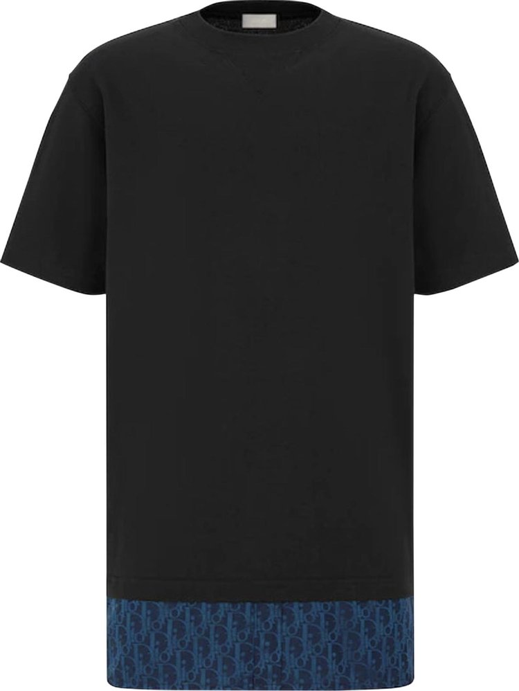 Dior Oblique T-Shirt 'Blue'