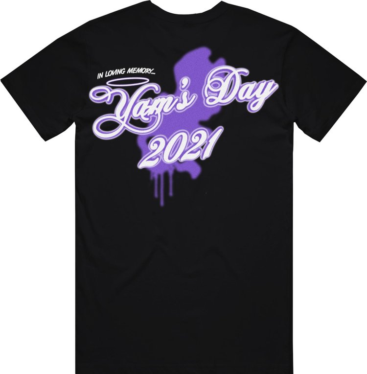 Psychworld x Yams Day 2021 Loving Memory T Shirt Black