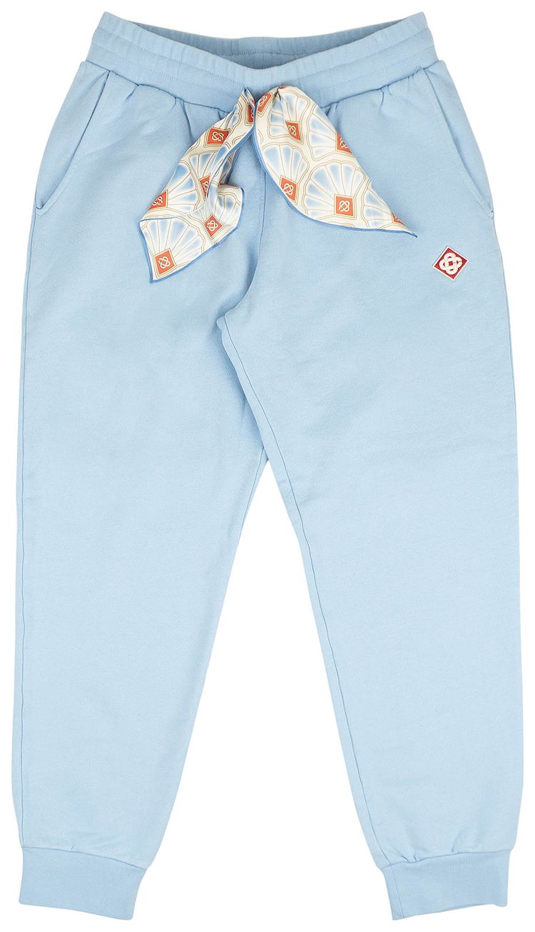 Casablanca Scarf Sweatpant Alaskan Blue