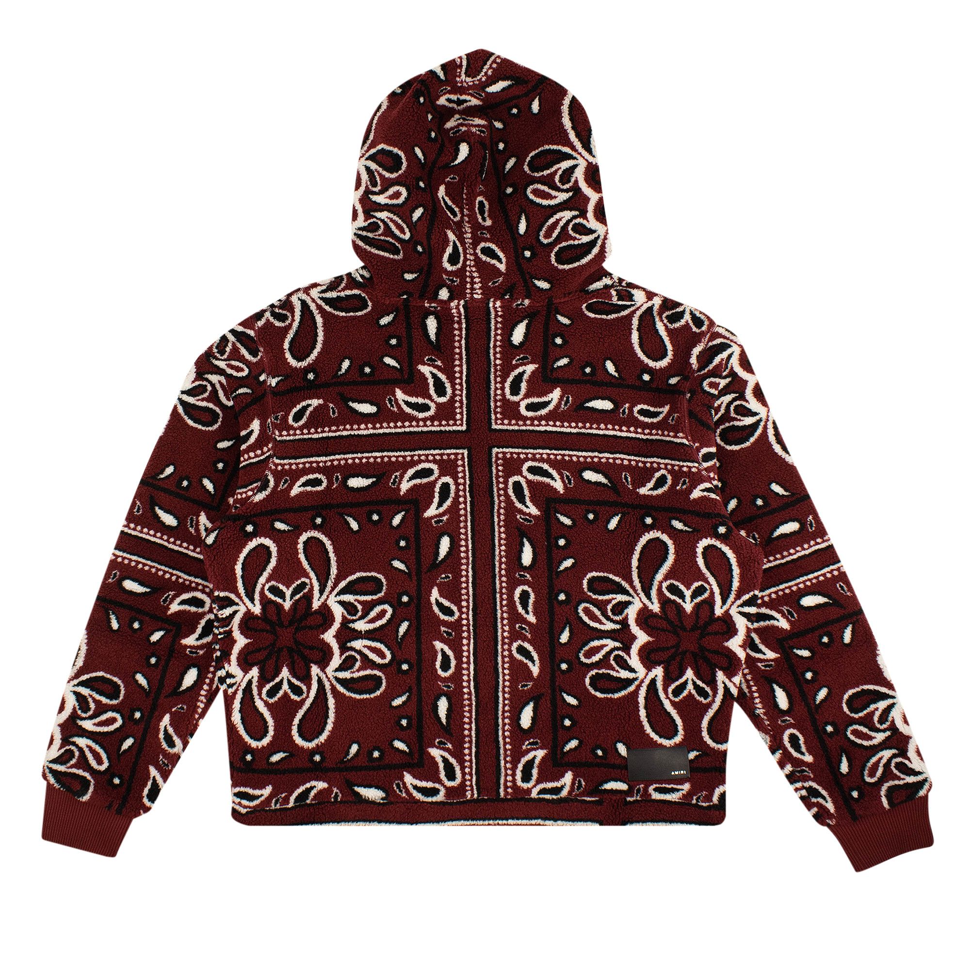 Red amiri sale hoodie