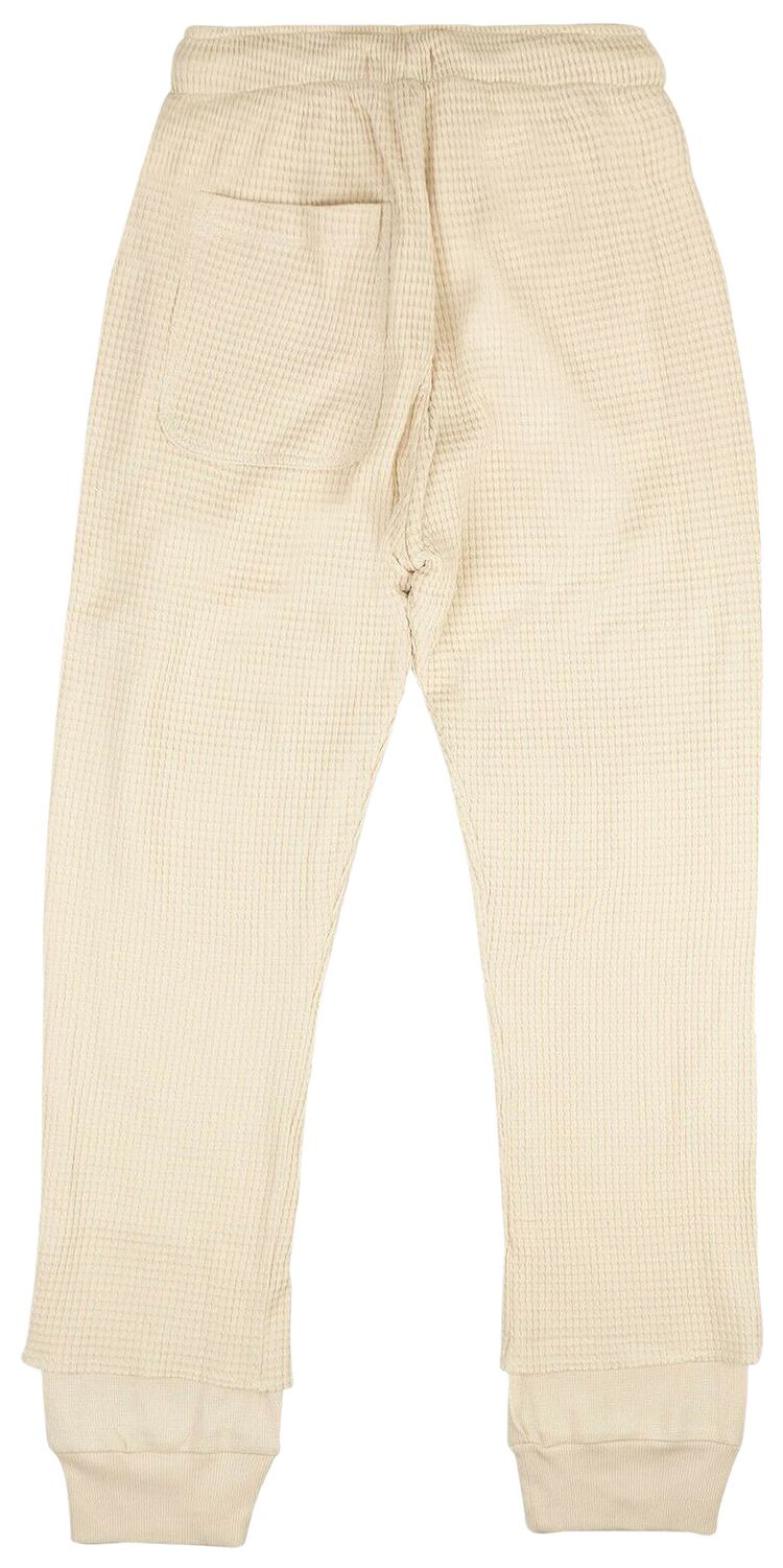 424 Waffle Knit Sweatpants White