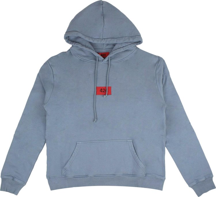 424 Logo Patch Hoodie 'Blue/Red'