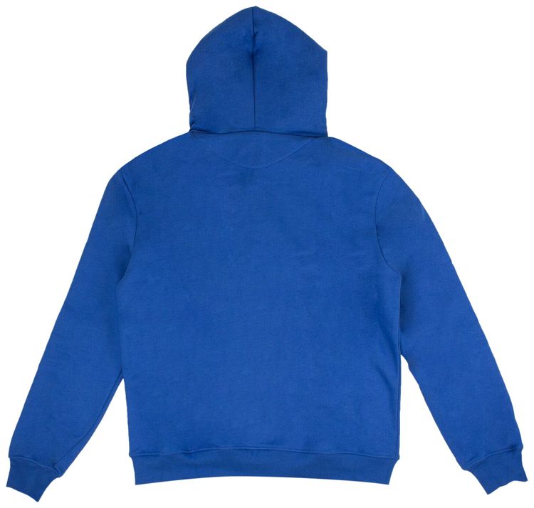 424 Logo Pullover Hoodie Sweatshirt Blue