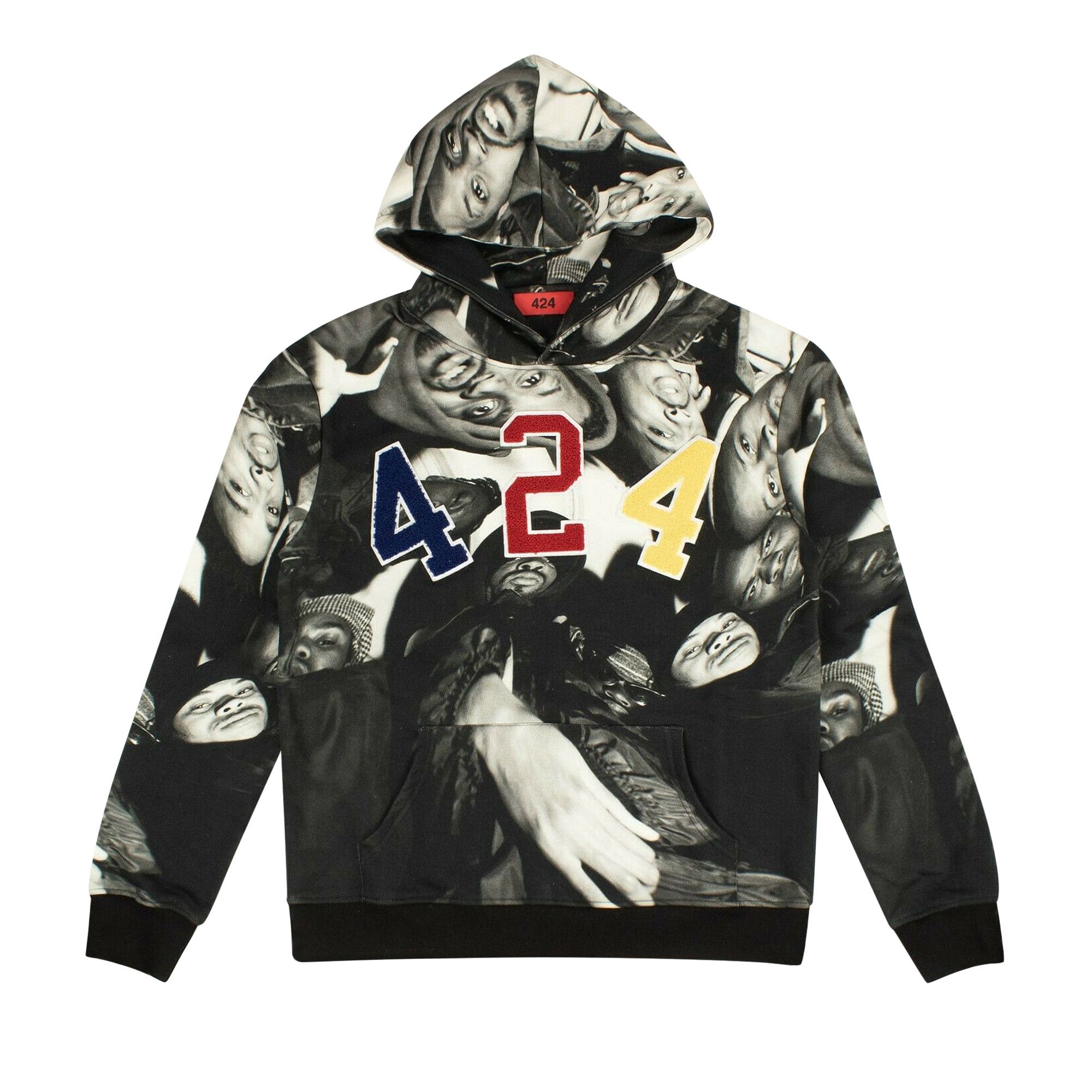 424 top multicolor hoodie