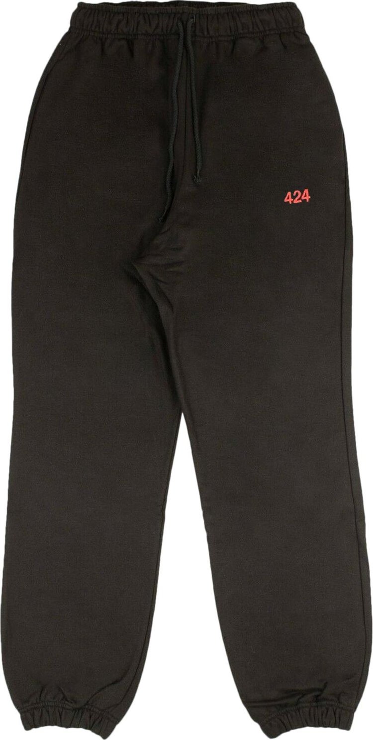 424 Logo Jogger Sweatpants 'Black/Red'