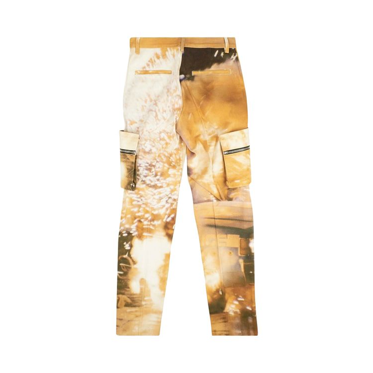 424 Tie Dye Casual Pants Brown