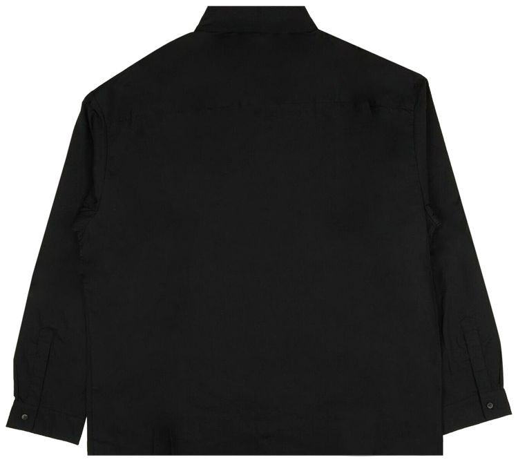 424 Casual Button Down Shirt Black