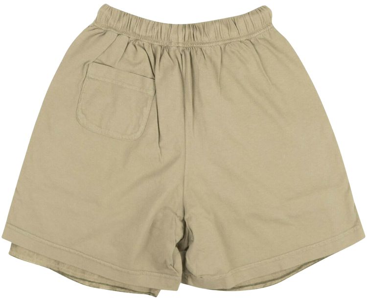 424 Grey Frayed Edge Drawstring Sweatshorts Grey