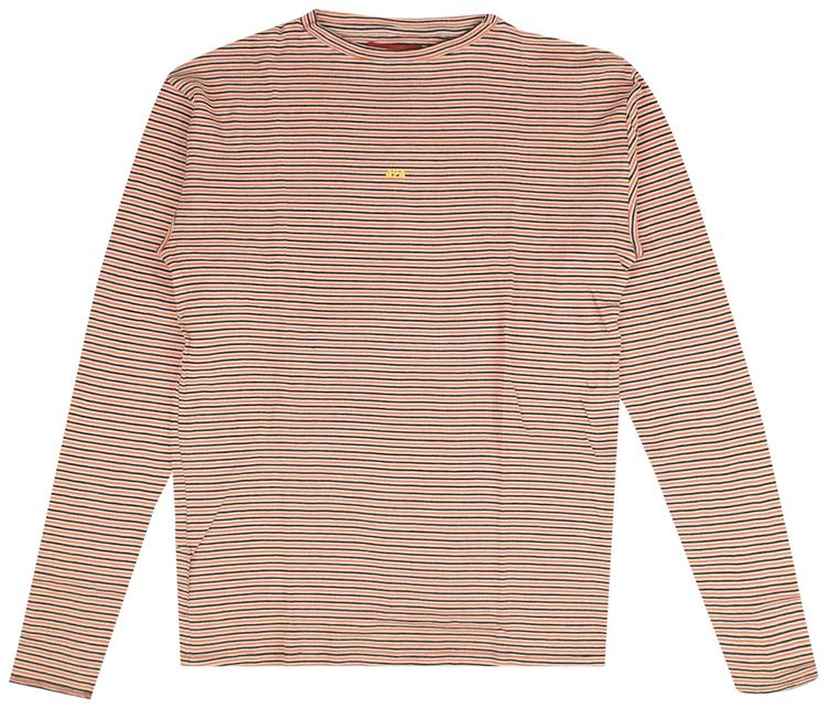 424 Long Sleeve Stripe T Shirt BlackWhite