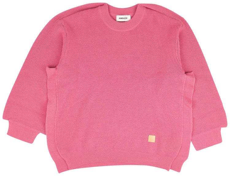 Ambush Fine Knit Pullover Sweater Pink