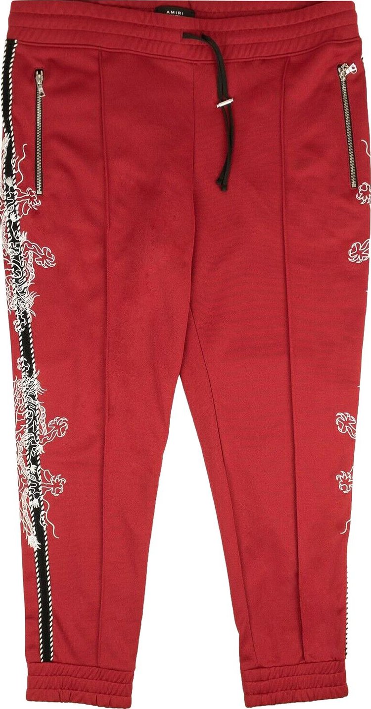 Amiri Scarlet Dragon Souvenir Track Pants 'Red'