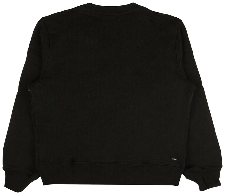 Amiri Crest Guitar Strap Crewneck Black