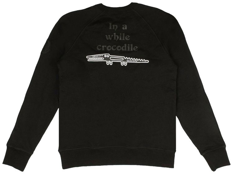 Moncler See You Later Alligator Crewneck Black