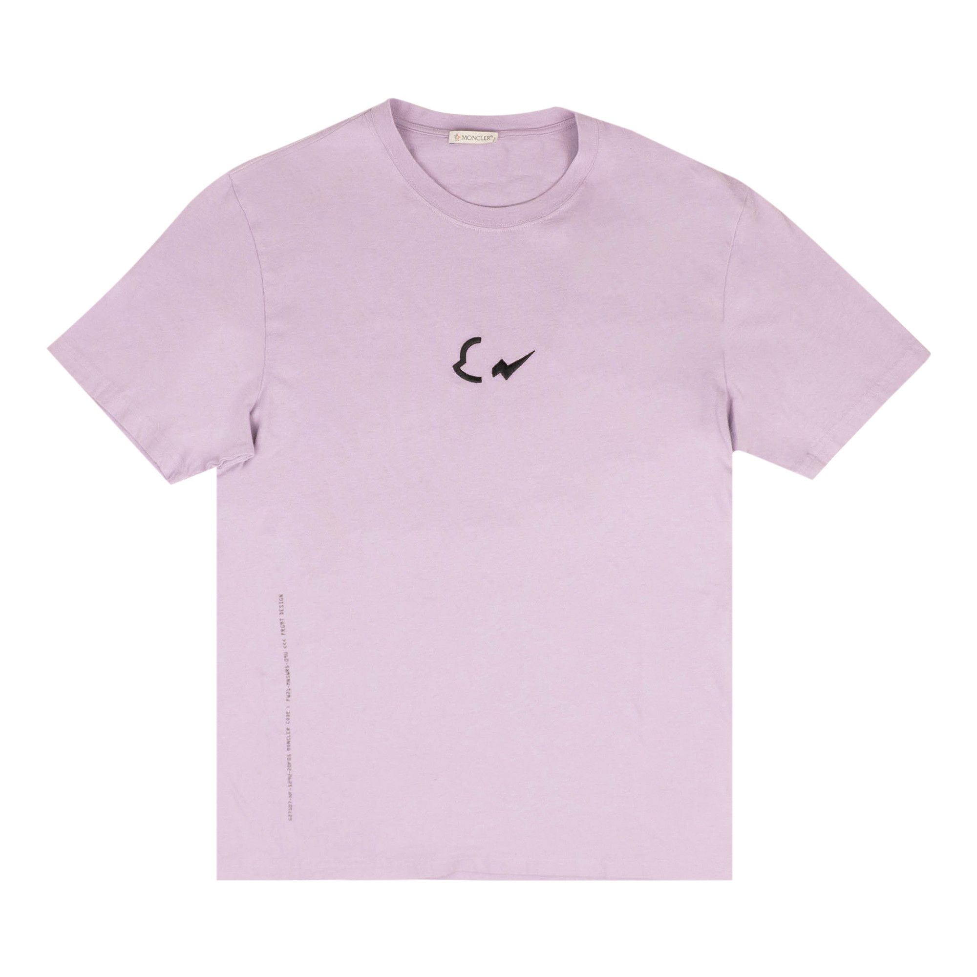 Buy Moncler x Fragment Maglia Short-Sleeve T-Shirt 'Purple