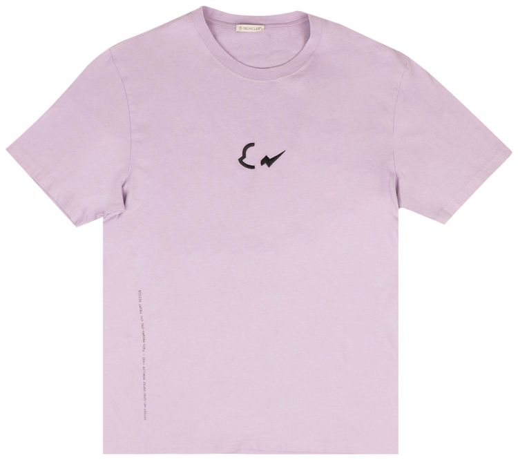 Moncler x Fragment Maglia Short Sleeve T Shirt Purple