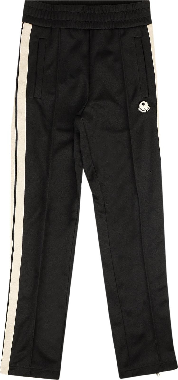 Moncler Logo Patch Track Pants Black