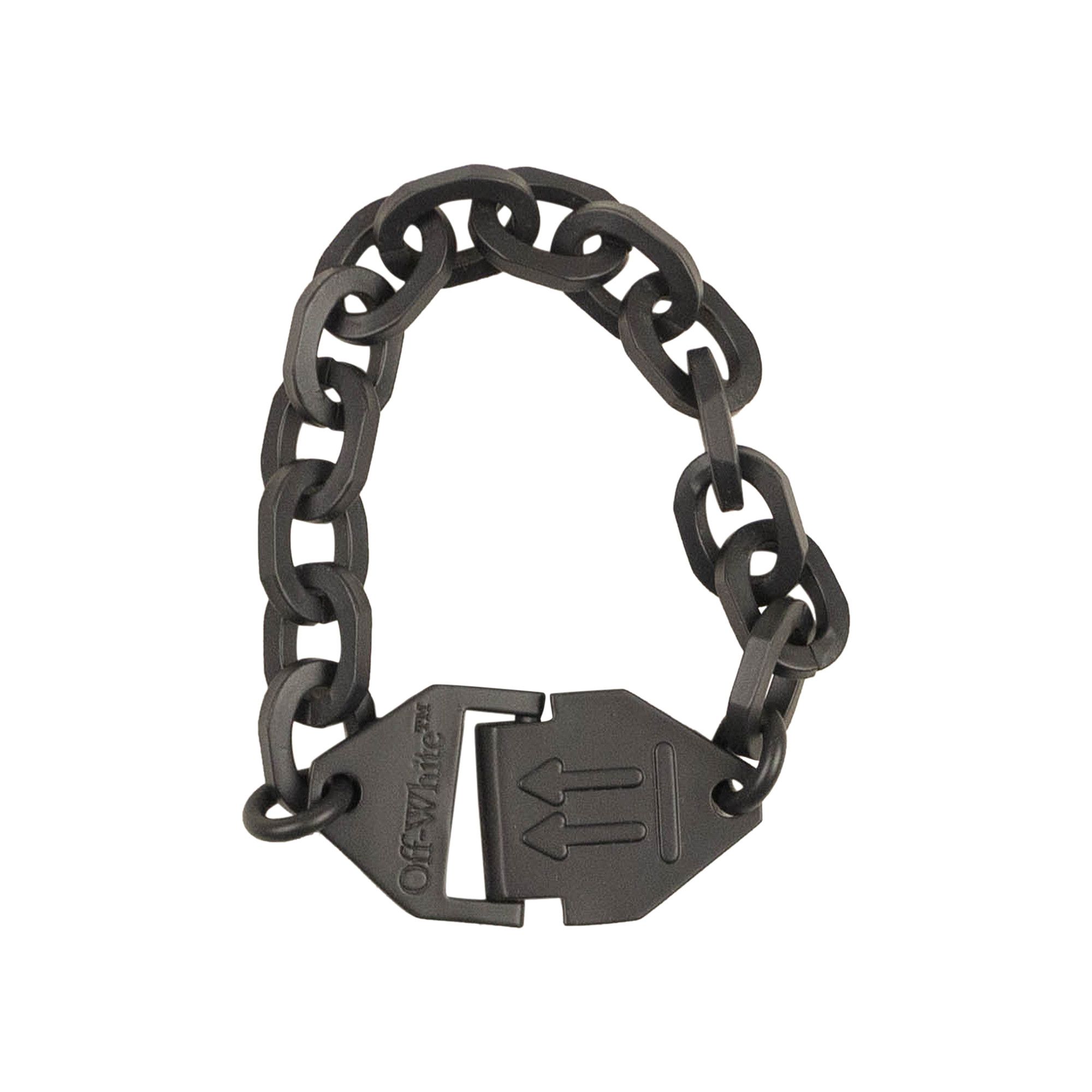 Buy Off White Hexnut Chain Bracelet Black OMOA021S202530201000 GOAT