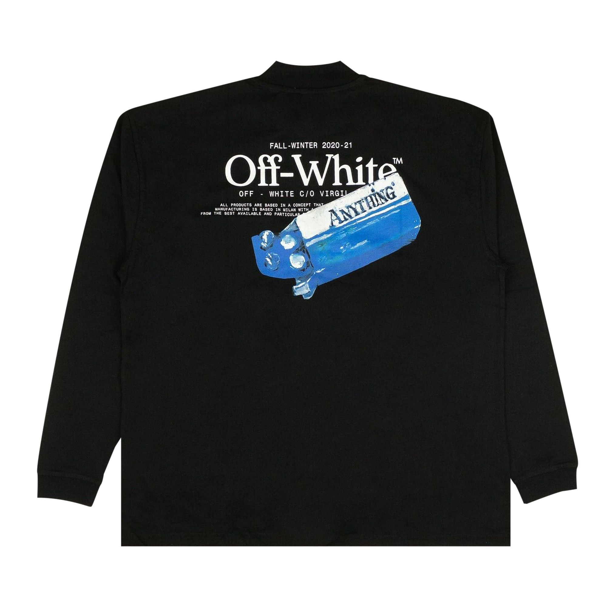 Size m Off White Pascal Medicine Zip T Shirt Black