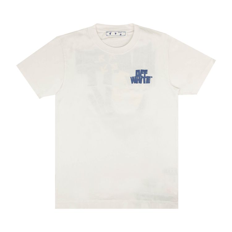 Off White Hands Arrows Slim T Shirt White