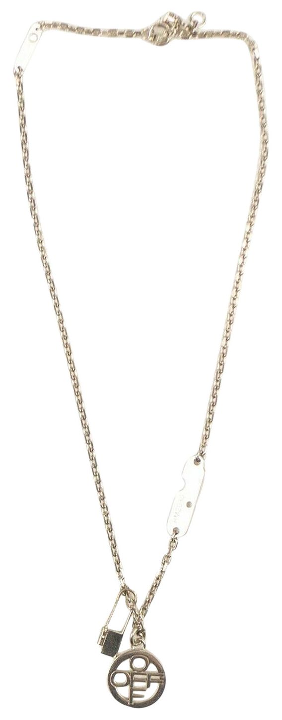 Off white cross necklace Clearance