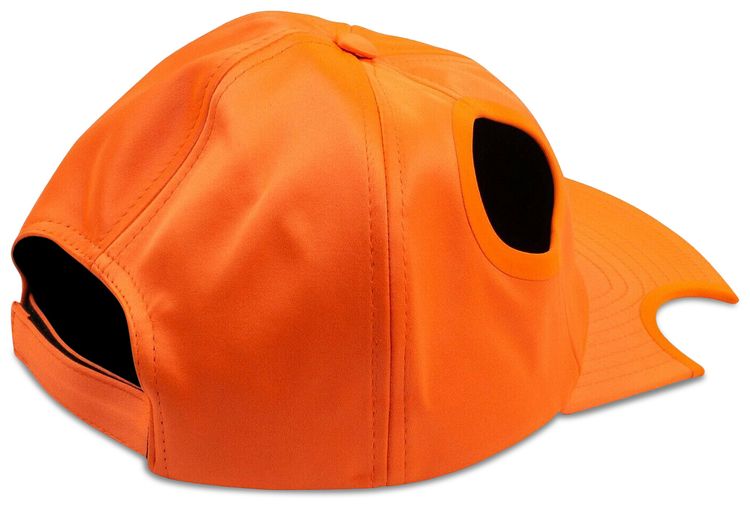 Off White Logo Circle Baseball Cap Orange