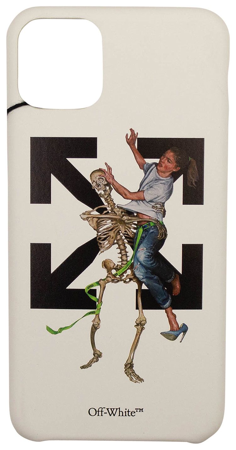 Off White Pascal iPhone 11 Max Case White