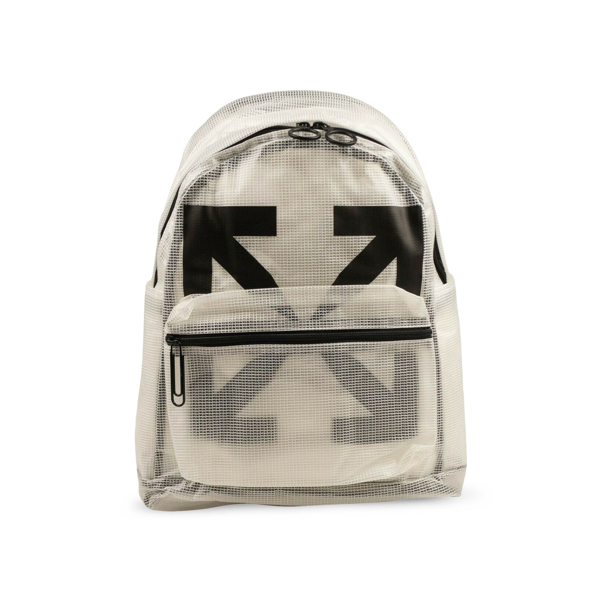 Buy Off-White Arrow PVC Backpack 'White' - OMNB029E20PLA0010110 | GOAT