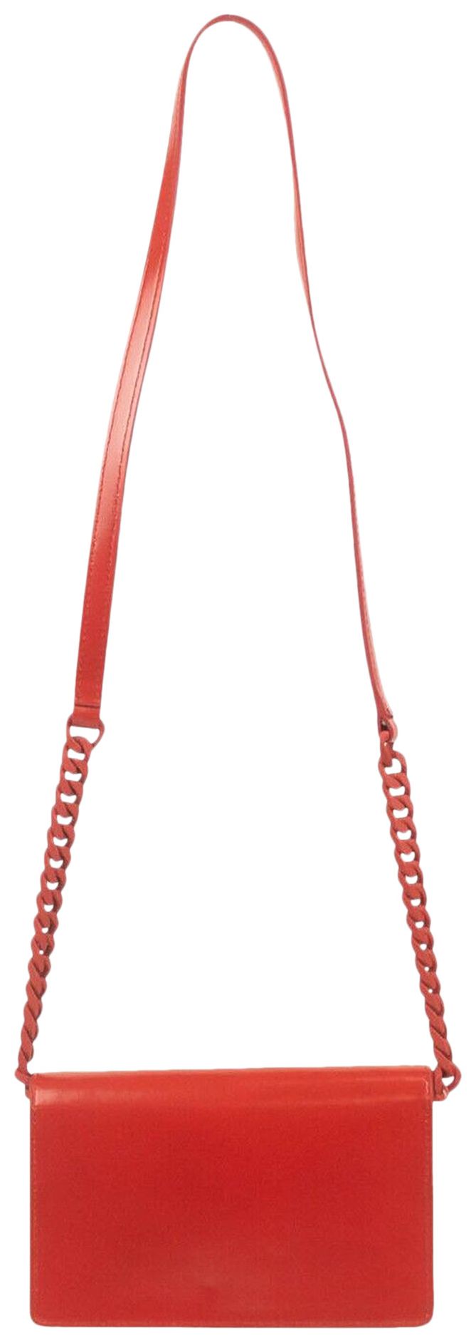 Off White Chain Link Jitney 05 Bag Red