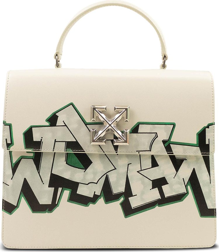 Off-White Graffiti 4.3 Jitney Bag 'White'