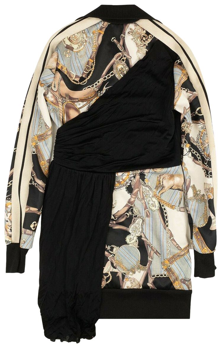 Palm Angels Bandana Print Bomber Dress Black