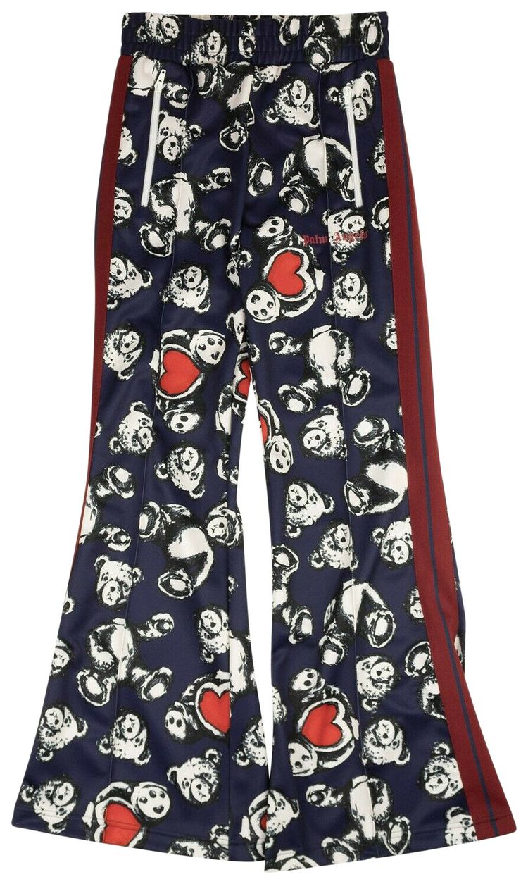 Palm Angels Angels Bear In Love Track Pants Blue