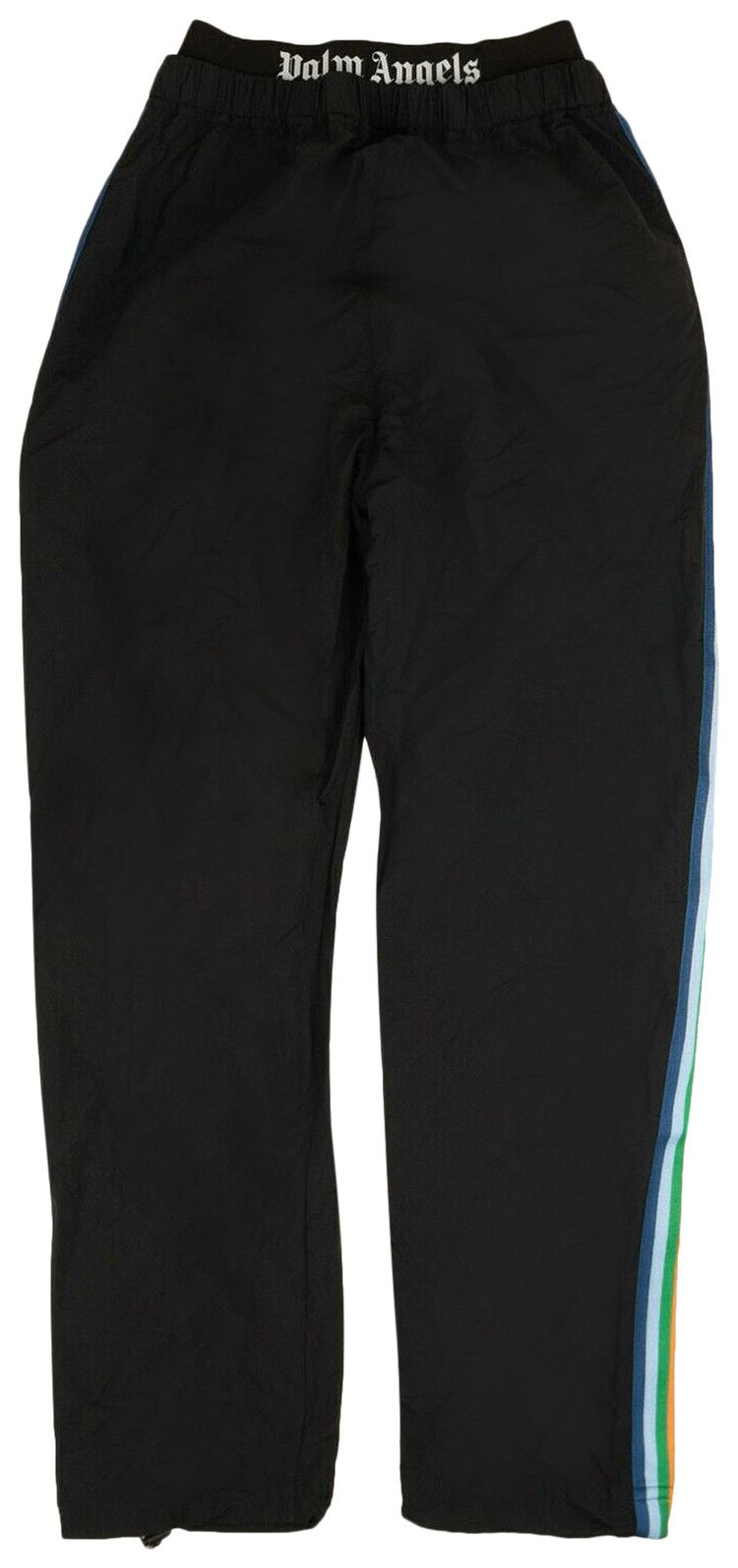 Palm Angels Stripe Aftersport Pants BlackMulticolor